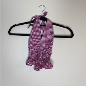 Gingham top